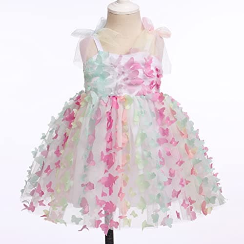 Toddler Girls' Birthday Party Dress with Bowknot and Tulle Tutu