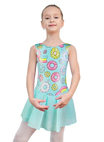 Sparkly Snowflake Tutu Leotard for Toddlers Dance and Gymnastics