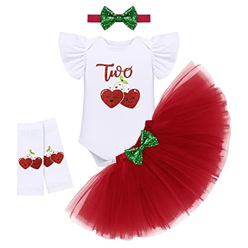 Fruit Theme 1st 2nd Birthday Party Outfit for Baby Girls