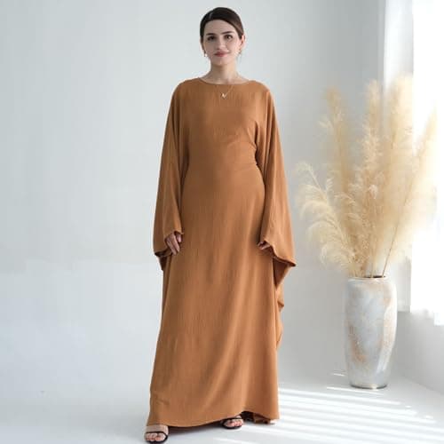 Lenmipot Women's Modern Muslim Abaya Dressdzić