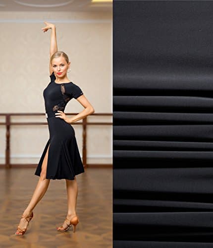 SCGGINTTANZ Superstar Series G3044 Latin Ballroom Dance Professional Lace Sides Split Swing Dress