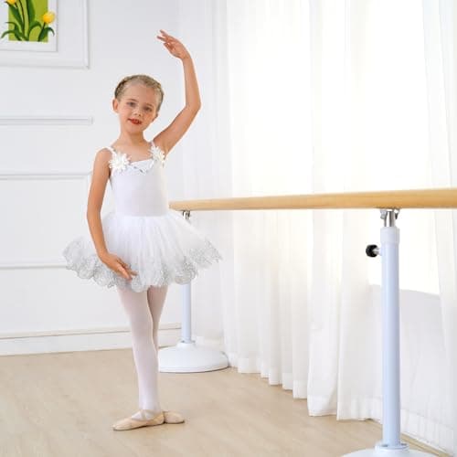 AFAVOM Sequin Ballet Camisole Dress for Toddler Girls