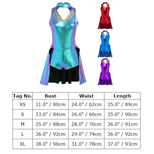 Circus Costume Leotard for Women Trapeze Artists