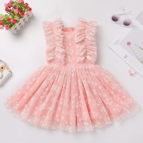 Kids Girls Tutu Dress for Birthday, Party, Pageant and Formal Occasions