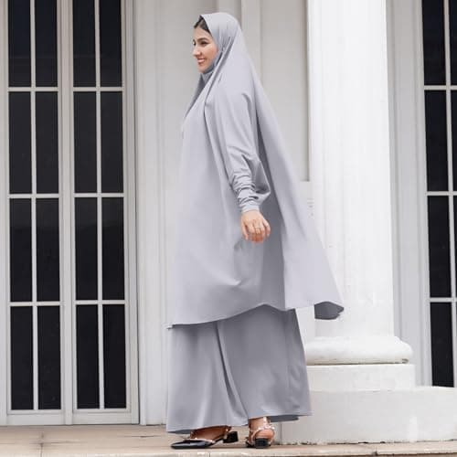 Women Muslim Prayer Dress Set