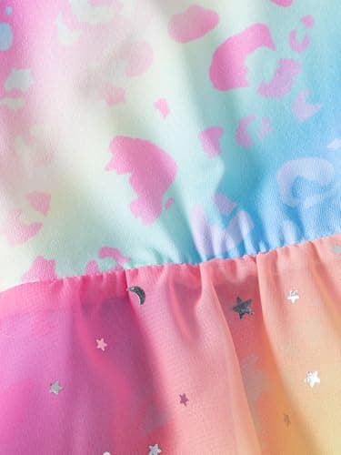 Tutu.kk Girls Sparkly Ballet Leotard with Skirted Toddler Dance Outfit