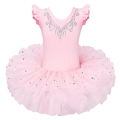 Ballet Leotards with Full Skirt for Girls