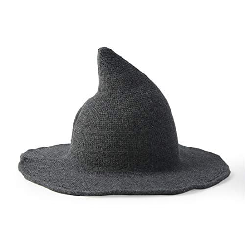 URFUN Women's Wool Witch Hat for Halloween Party