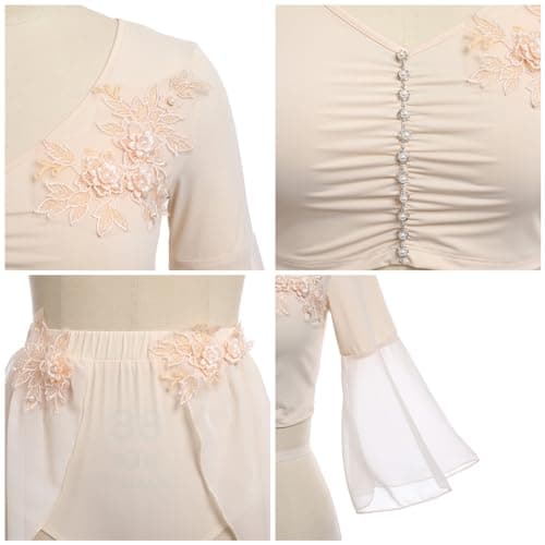 ODASDO Women's Lyrical Dance Two-Piece Outfit