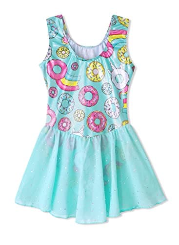 Sparkly Snowflake Tutu Leotard for Toddlers Dance and Gymnastics