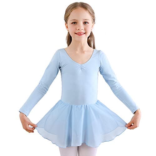 Bezioner Toddler Girls Ballet Dance Leotards & Skirts Outfit