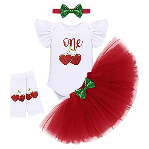 Fruit Theme 1st 2nd Birthday Party Outfit for Baby Girls