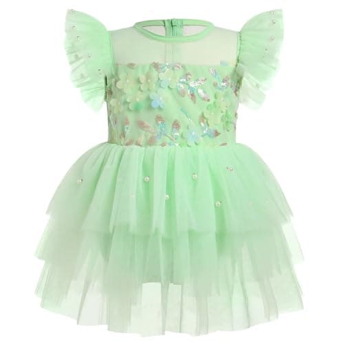 Newborn Princess Tutu Romper Dress for Baby Girls 0-24 Months