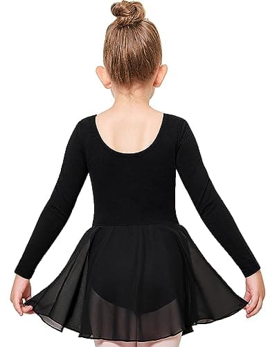 Stelle Long Sleeve Ballet Leotards with Skirt for Girls (Toddler/Big Kid)