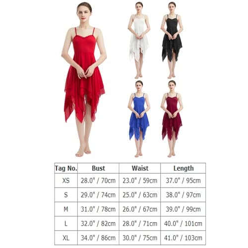 Women's Lyrical Ballet Dance Costume