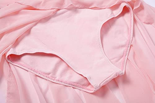MdnMd Ballet Leotard with Skirt for Toddler Girls