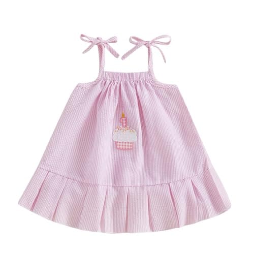 GOOCHEER Baby Girl's First Birthday Cake Smash Dress