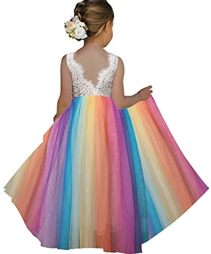 Girl Toddler Tulle Lace Dress