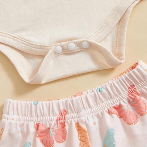 Lamuusaa Toddler Girl Birthday Outfit: Flared Pants & Headband Romper/T-shirt