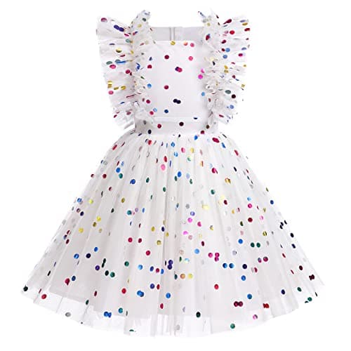 ODASDO Kids Girls Tutu Princess Dress