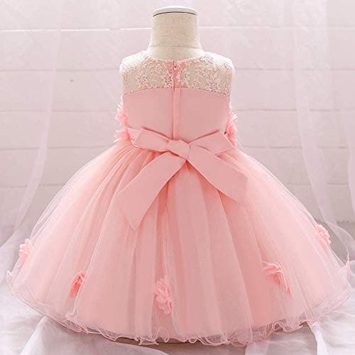 ODASDO Infant Flower Dress for Baby Girl Birthday Party Tutu Tulle