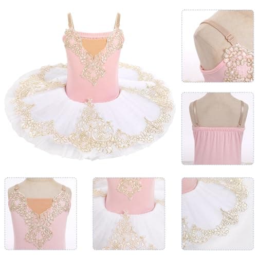 IBAKOM Swan Lake Ballet Tutu Dance Leotard