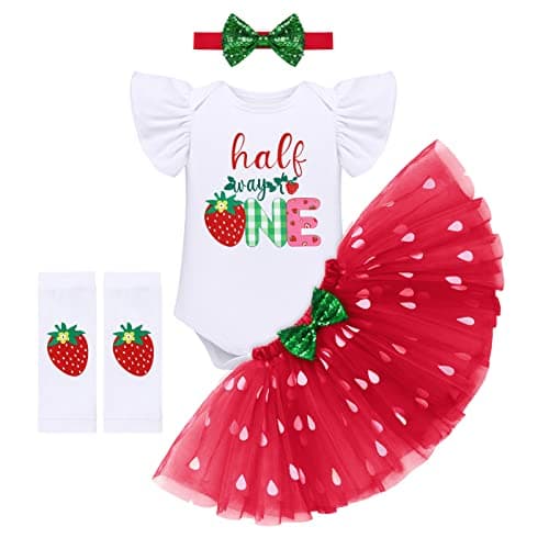 Fruit Theme 1st 2nd Birthday Party Outfit for Baby Girls
