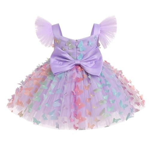ODASDO Baby Girls Butterfly Dress
