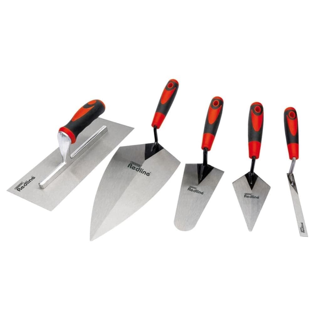 Draper Redline 5-Piece Trowel Set
