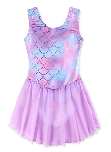 Sparkly Snowflake Tutu Leotard for Toddlers Dance and Gymnastics