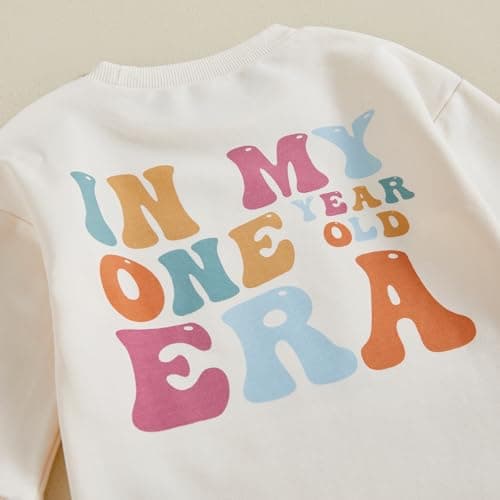 YOKJZJD Toddler Girl 1st 2nd 3rd Birthday Romper Sweatshirt