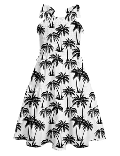 Kids4ever Girls Tiered Sundress with Pockets Summer Beachinte