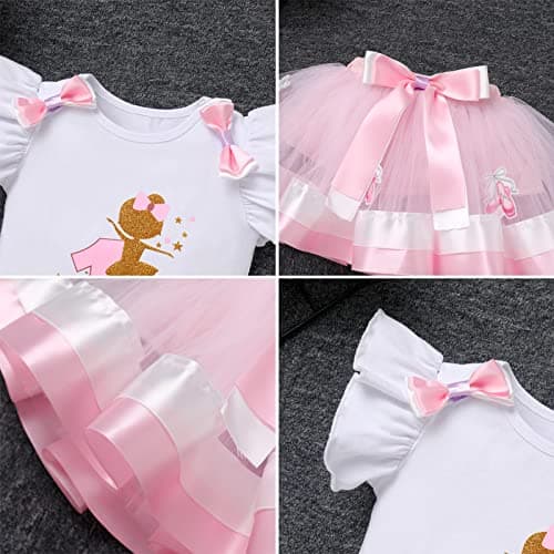 Baby Girl Unicorn Bee Theme Birthday Party Outfit