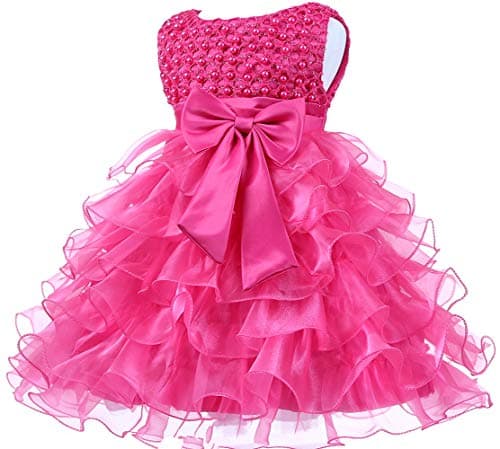 Jup'Elle Flower Girl Wedding Dress with Ruffle Lace