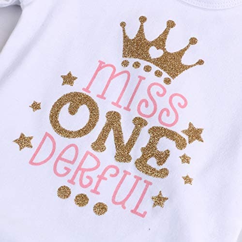 Viworld Baby Girl 1st Birthday Outfit