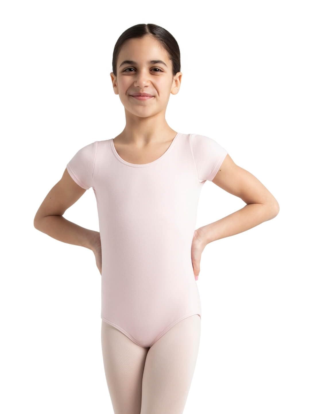 Capezio Big Girls' Classic Short Sleeve Leotard