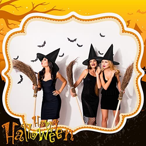 Satinior Witch Hat Halloween Costume with Rope Accessory