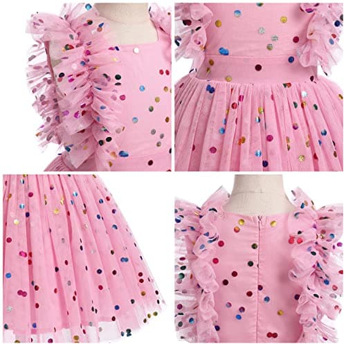 ODASDO Kids Girls Tutu Princess Dress