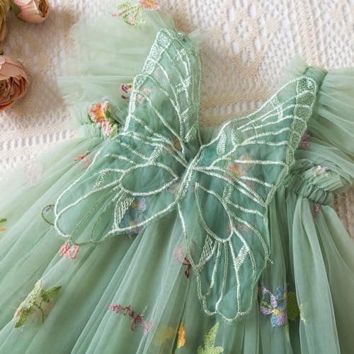 TTYAOVO Toddler Girl Tulle Dress for BirthdayParty