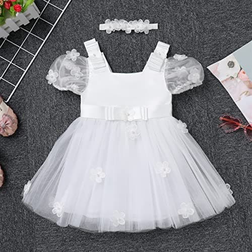 Infant Baptism Wedding Party Dress