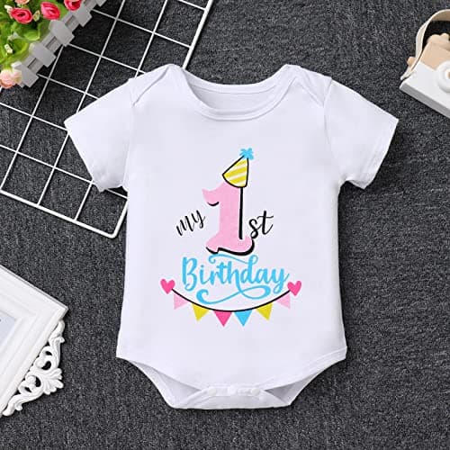 Baby Girl 1st/2nd/3rd Birthday Party Cake Smash Tutu Set 3pcs