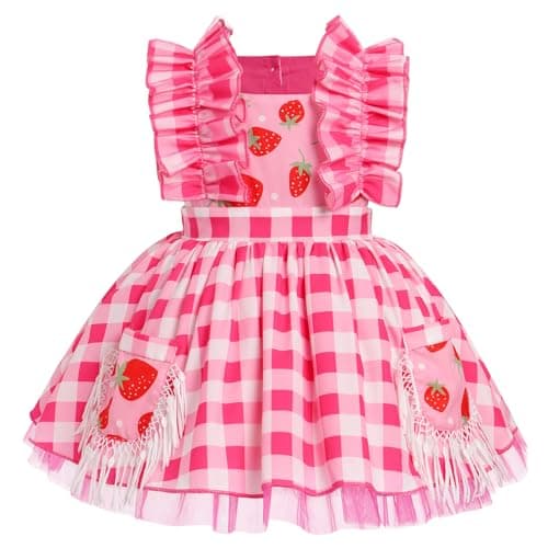 Newborn Infant Baby Girl Birthday Party Dress Romper