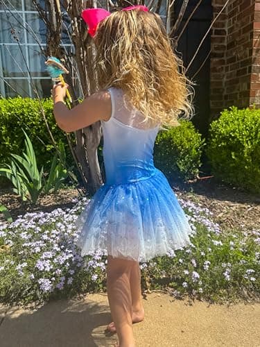 Belovance Girls Gymnastics Skirted Leotards Ballet Tutu