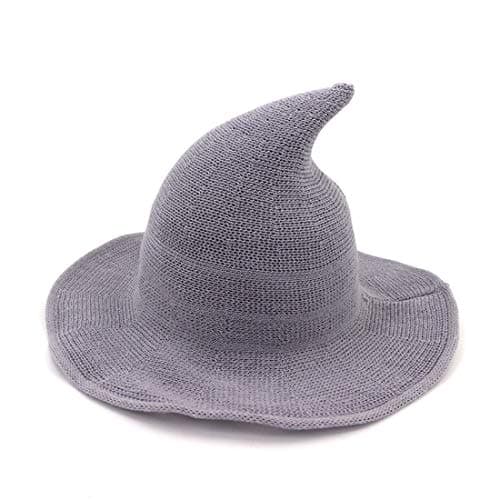 URFUN Women's Wool Witch Hat for Halloween Party
