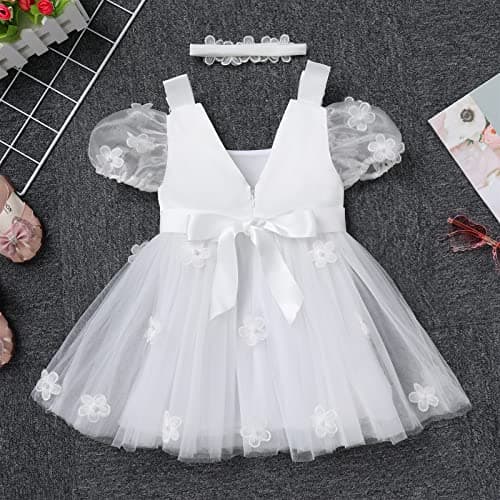 Infant Baptism Wedding Party Dress