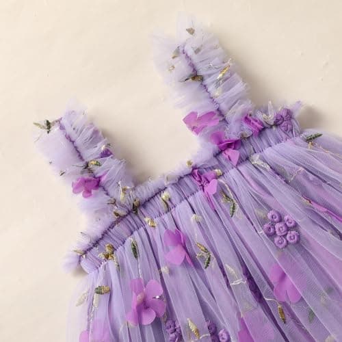 GRNSHTS Toddler Girl Floral Tutu Dress with Headband
