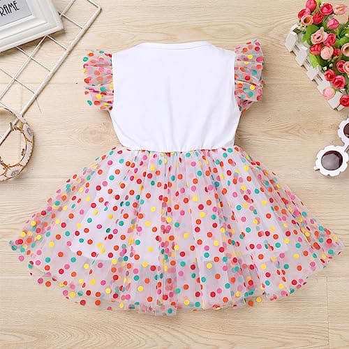 Newborn Infant Baby Girl 1/2 1st 2nd Birthday Party Dress