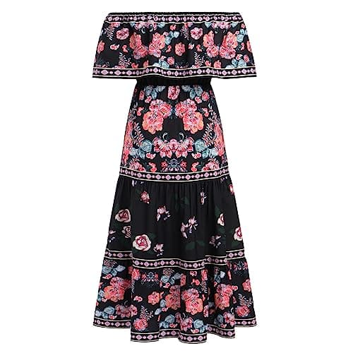 Mexican Dresses for Women: Traditional Fiesta Maxi Dress