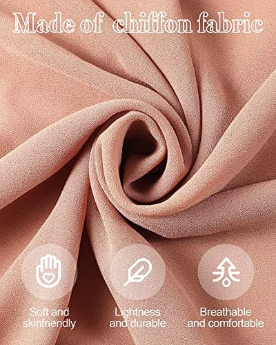 Mepase 20 Pack Soft Chiffon Hijab Scarf for Women Light and Long, 20 Colors