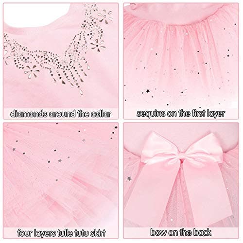 Ballet Leotards with Full Skirt for Girls